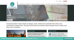Desktop Screenshot of goodcorporation.com